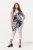 Ulla Popken 815580 Leggings de meia 3/4 com proteção das coxas 80 den Branco - Collants & meias - 