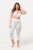Ulla Popken 815580 Leggings de meia 3/4 com proteção das coxas 80 den Branco - Collants & meias - 
