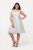 Ulla Popken 817135 Vestido de noite Branco sujo - Vestidos de noite - Vestidos de festa em tamanhos grandes