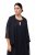 Ulla Popken 817211 Casaco Azul-marinho - Jaquetas - Casacos plus size para mulher