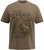 JP1880 Comfortable Fit Vintage Look T-Shirt Light Brown - T-shirts - T-shirts Homem Tamanhos Grandes