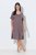 Ulla Popken 819289 Camisa de noite de manga curta pack de 2 Castanho - Camisas de noite - 