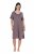 Ulla Popken 819289 Camisa de noite de manga curta pack de 2 Castanho - Camisas de noite - 