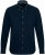 JP1880 Modern Fit Buttoned Collar Cotton Shirt Navy Blue - Camisas - Camisas Homem Tamanhos Grandes