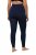 Ulla Popken 819652 Leggings de meia com efeito térmico Azul-marinho - Collants & meias - 