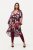 Ulla Popken 819652 Leggings de meia com efeito térmico Bordô - Collants & meias - 