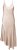 Ulla Popken 820341 Vestido de cetim sem mangas Taupe - Vestidos de noite - Vestidos de festa em tamanhos grandes