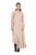 Ulla Popken 820341 Vestido de cetim sem mangas Taupe - Vestidos de noite - Vestidos de festa em tamanhos grandes