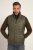 JP1880 Quilted Gilet Vintage Leather Green - Casacos - Casacos Homem Tamanhos Grandes
