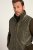 JP1880 Quilted Gilet Vintage Leather Green - Casacos - Casacos Homem Tamanhos Grandes