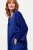 Ulla Popken 821110 Vestido de cetim de manga curta com decote em V Azul-marinho - Vestidos de noite - Vestidos de festa em tamanhos grandes