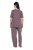 Ulla Popken 821244 Pijama às bolinhas Castanho - Pijamas/Loungewear - 
