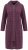 Ulla Popken 821543 Roupão turco às riscas com fecho Castanho - Robes & roupões - 