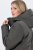 Ulla Popken 821737 Parka acolchoada HYPRAR com capuz Cinzento-escuro mesclado - Jaquetas - Casacos plus size para mulher