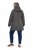 Ulla Popken 821737 Parka acolchoada HYPRAR com capuz Cinzento-escuro mesclado - Jaquetas - Casacos plus size para mulher