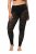 Ulla Popken 822286 Leggings de meia com padrão animal Preto - Collants & meias - 