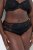 Ulla Popken 822864 Cuecas com flores com renda Preto - Cuecas - 