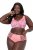 Ulla Popken 822864 Cuecas com renda Rosa claro - Cuecas - 