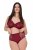 Ulla Popken 822864 Cuecas com renda Lilás - Cuecas - 