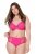 Ulla Popken 822864 Cuecas com renda Rosa - Cuecas - 