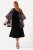 Ulla Popken 823276 Vestido sem mangas Preto - Vestidos maxi - Vestidos maxi plus size para mulher