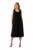 Ulla Popken 823276 Vestido sem mangas Preto - Vestidos maxi - Vestidos maxi plus size para mulher