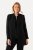 Ulla Popken 823318 Blazer com gola alta Preto - Blazers e Coletes - Blazers em Tamanhos Grandes