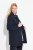 Ulla Popken 823318 Blazer com gola alta Azul-marinho - Blazers e Coletes - Blazers em Tamanhos Grandes