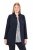 Ulla Popken 823318 Blazer com gola alta Azul-marinho - Blazers e Coletes - Blazers em Tamanhos Grandes