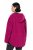 Ulla Popken 823371 Casaco teddy com capuz e bolsos acolchoados Fúcsia - Roupa polar - 
