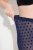 Ulla Popken 823383 Leggings de meia às bolinhas Azul-marinho - Collants & meias - 