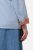 Ulla Popken 823538 Blazer em mistura de linho com gola alta Azul claro - Blazers e Coletes - Blazers em Tamanhos Grandes