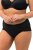 Ulla Popken 824106 Cuecas com renda pack de 2 Preto - Cuecas - 