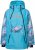Ulla Popken 824429 Casaco de esqui marmoreado com tripla função Azul - Roupa de esqui - 
