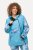 Ulla Popken 824429 Casaco de esqui marmoreado com tripla função Azul - Roupa de esqui - 
