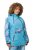 Ulla Popken 824429 Casaco de esqui marmoreado com tripla função Azul - Roupa de esqui - 