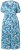 Ulla Popken 824966 Vestido camiseiro floral Azul-marinho - Vestidos camiseiros - 