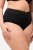 Ulla Popken 825676 Cuecas modeladoras de cintura alta Preto - Roupa modeladora - 