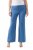 Ulla Popken 826163 Calças de fato largas Azul ganga - Calças de tecido - Calças Largas Femininas Plus Size