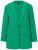 Ulla Popken 826487 Blazer oversize com bolsos de pala Verde-esmeralda - Blazers e Coletes - Blazers em Tamanhos Grandes