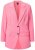 Ulla Popken 826487 Blazer oversize Rosa - Blazers e Coletes - Blazers em Tamanhos Grandes