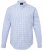 JP1880 Modern Fit Button-Down Collar Long Sleeve Check Shirt Light Blue - Camisas - Camisas Homem Tamanhos Grandes