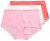 Ulla Popken 827465 Cuecas hipster com renda pack de 3 Rosa - Cuecas - 