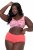 Ulla Popken 827465 Cuecas hipster com renda pack de 3 Rosa - Cuecas - 