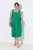 Ulla Popken 827908 Vestido de jersey sem mangas Verde - Vestidos em jersey - 