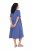Ulla Popken 827920 Vestido de jersey de manga curta Azul - Vestidos em jersey - 