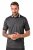 JAY-PI Quickdry Two-Tone Golf Poloshirt Black - Pólos - Pólos Tamanhos Grandes Homem