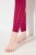Ulla Popken 828982 Leggings de meia aos quadrados Vermelho baga - Collants & meias - 