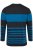 JP1880 Pyjamas Two-piece Long Sleeve with Stripes Blue - Roupa Interior & natação - Roupa interior Homem Tamanhos Grandes