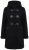 Ulla Popken 829347 Duffle coat Preto - Casacos - Casacos de Mulher em Tamanhos Grandes